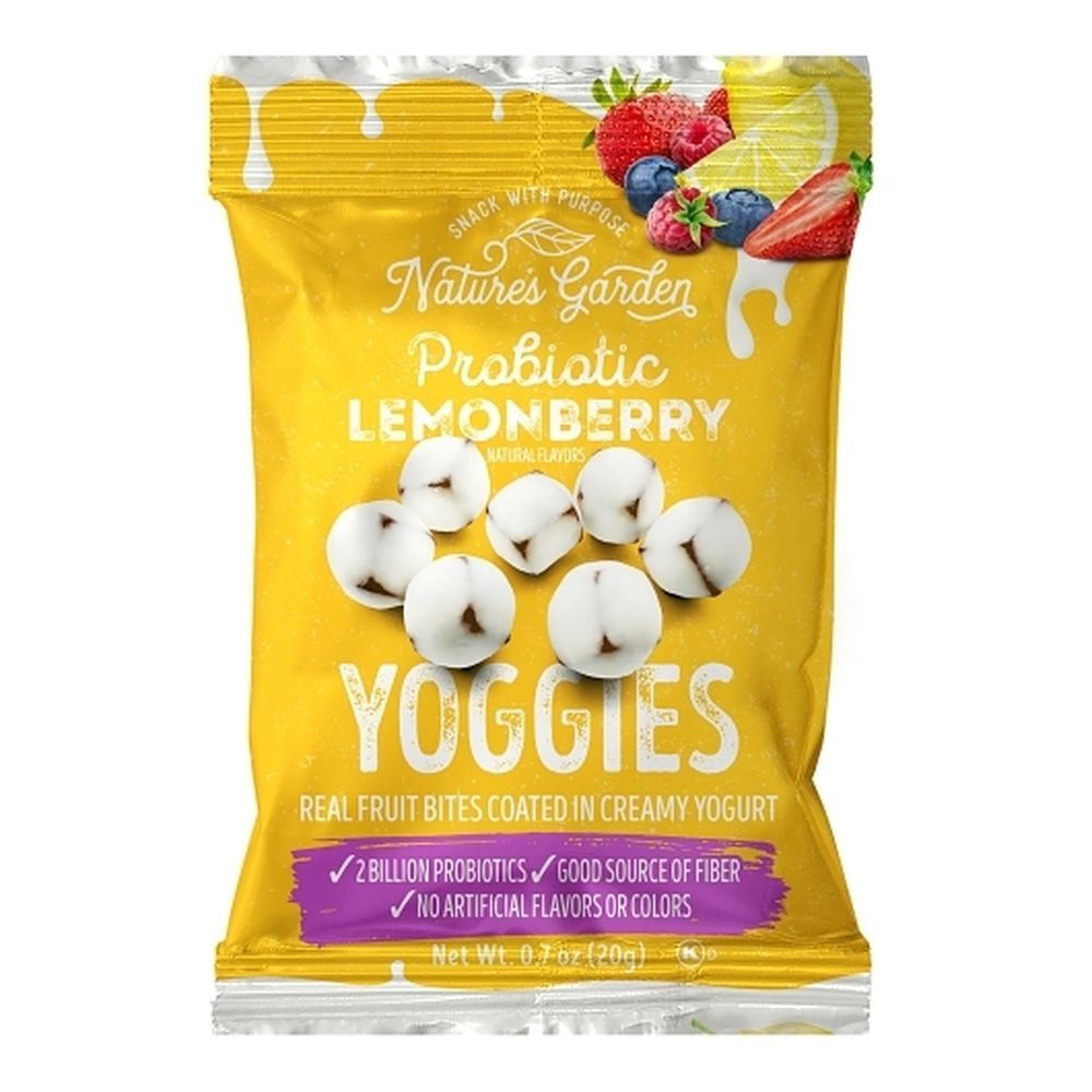 Nature's Garden Lemonberry Yoggies, 0.7 Ounce -- 100 Per Case