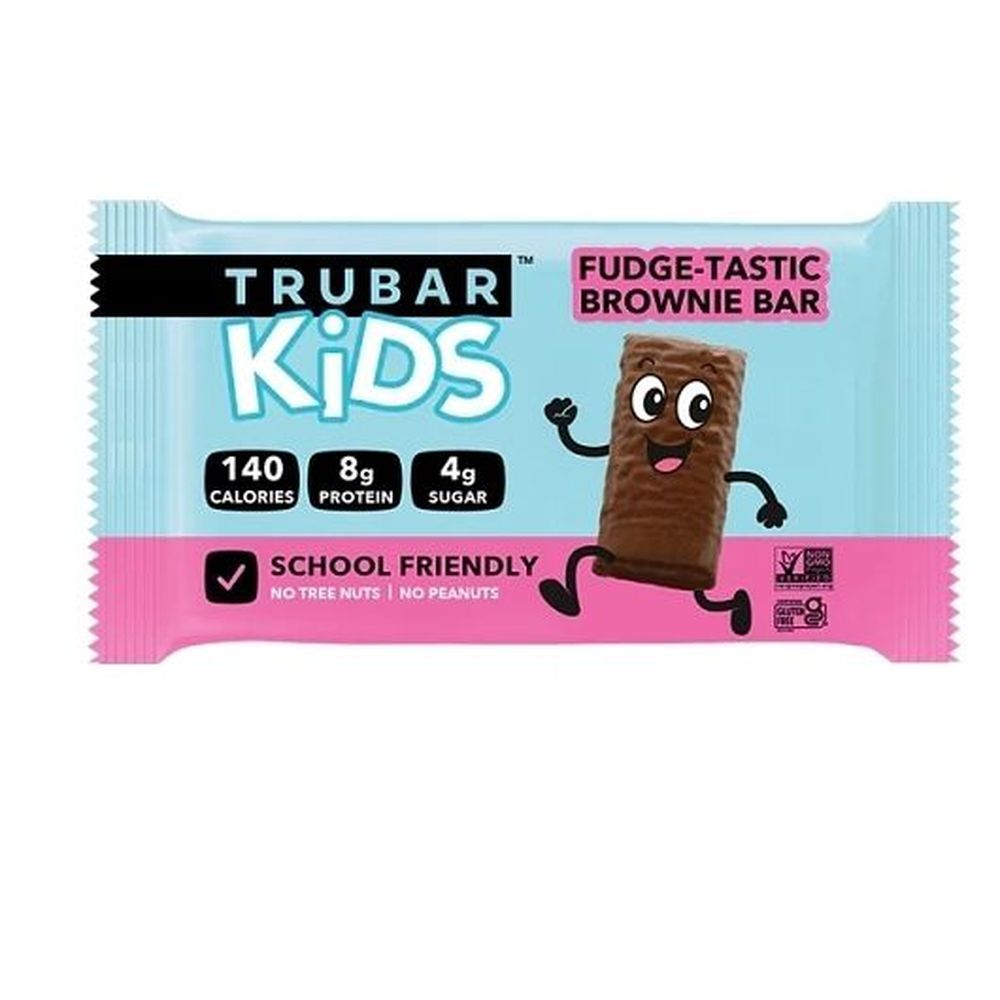 Trubar Kids Fudge-tastic Brownie Bar, 5 Count -- 6 Per Case