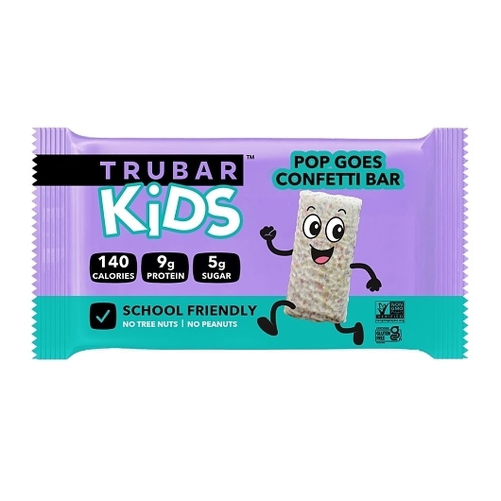 Trubar Kids Pop Goes Confetti Cake Bar, 5 Count -- 6 Per Case