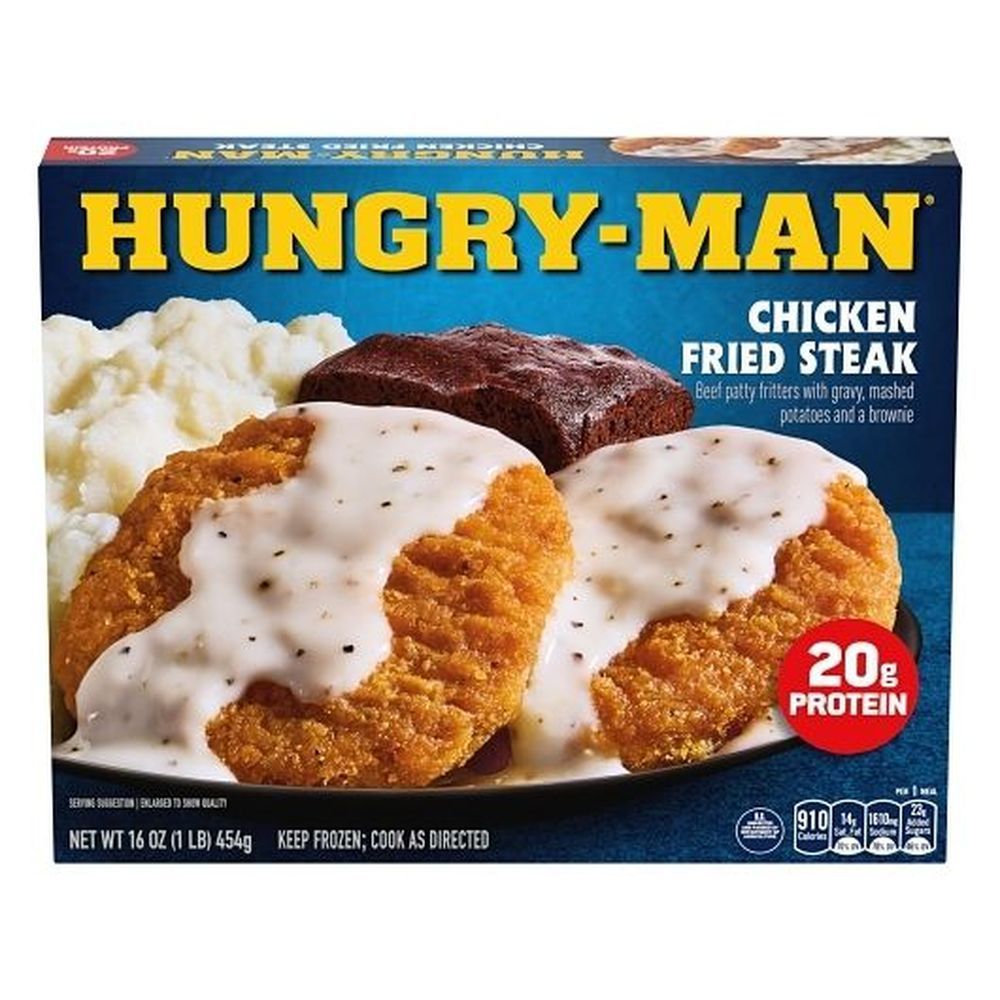 Hungry Man Chicken Fried Steak, 16 Ounce -- 8 Per Case