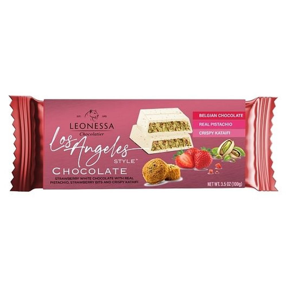 Leonessa Los Angeles Style Chocolate Bar, 3.5 Ounce -- 48 Per Case