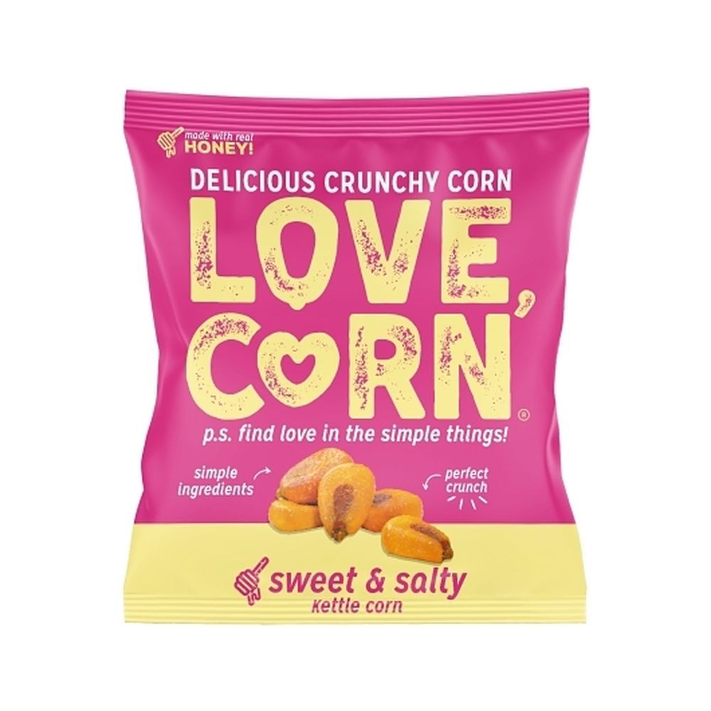 Love Corn Sweet And Salty Crunchy Corn, 0.7 Ounce -- 100 Per Case