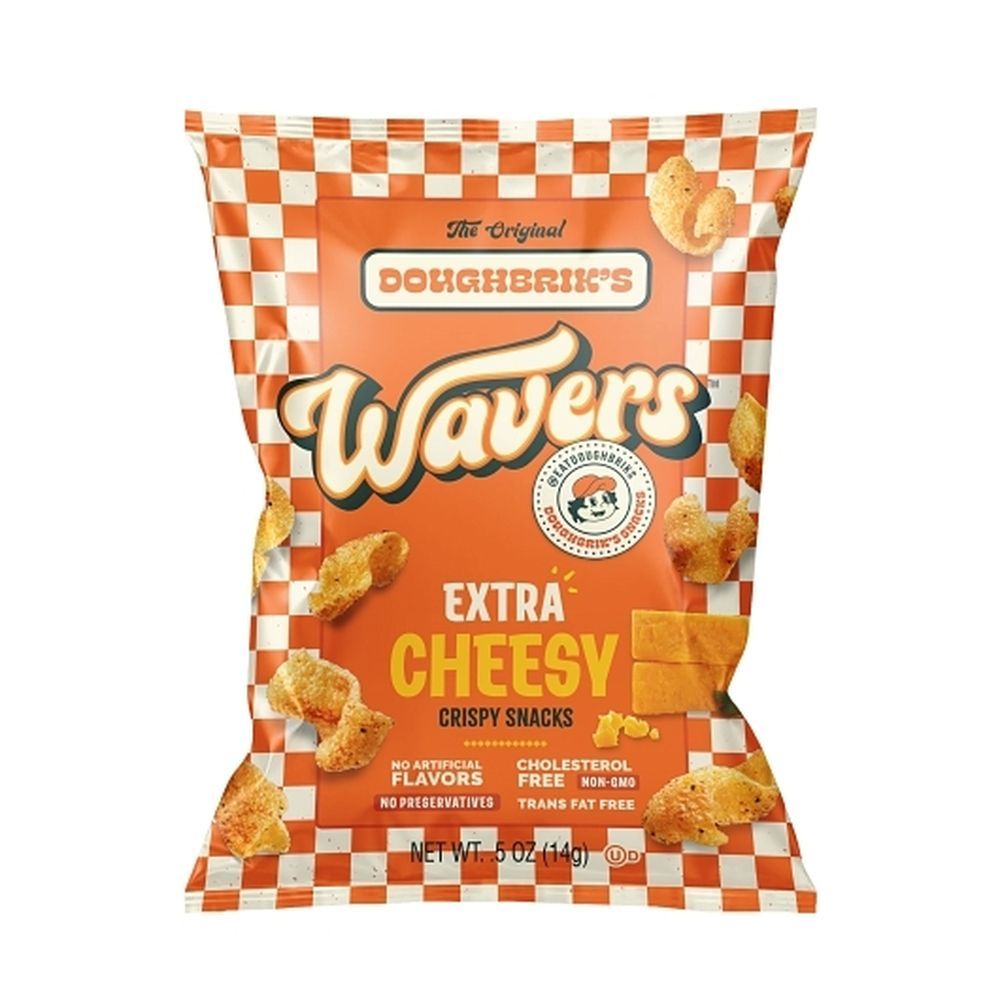 Wavers Extra Cheesy Crispy Snacks, 0.5 Ounce -- 48 Per Case