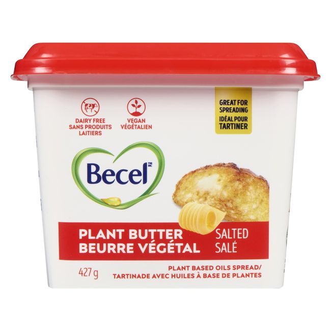 Becel Salted Plant Butter Spread, 427 G -- 6 Per Case