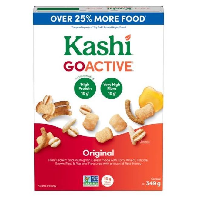 Kashi Céréales Goactive Original, 349 G -- 10 Par Caisse