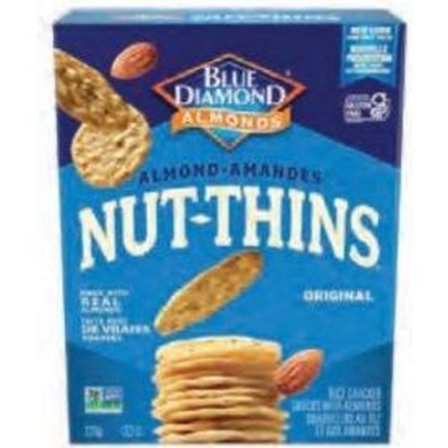 Blue Diamond Amandes Fumées, 43 G -- 12 Par Caisse