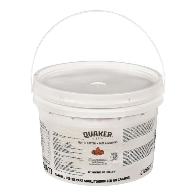 Quaker Pâte À Muffins Tourbillonnante Au Caramel Et Au Café, 3,63 Kg