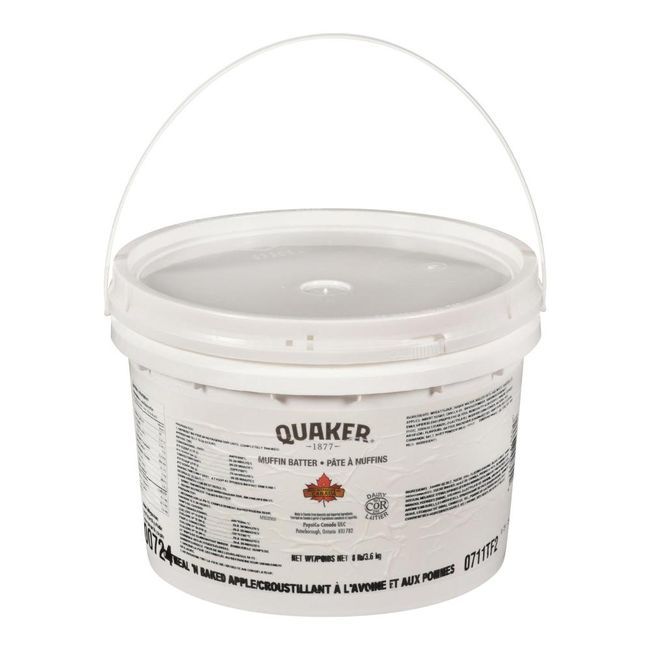 Quaker Pâte À Muffins Aux Pommes Et À L'avoine, 3,63 Kg