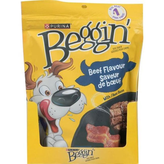 Purina Beggin Beef/bacon Dog Treat, 170 G -- 6 Per Case