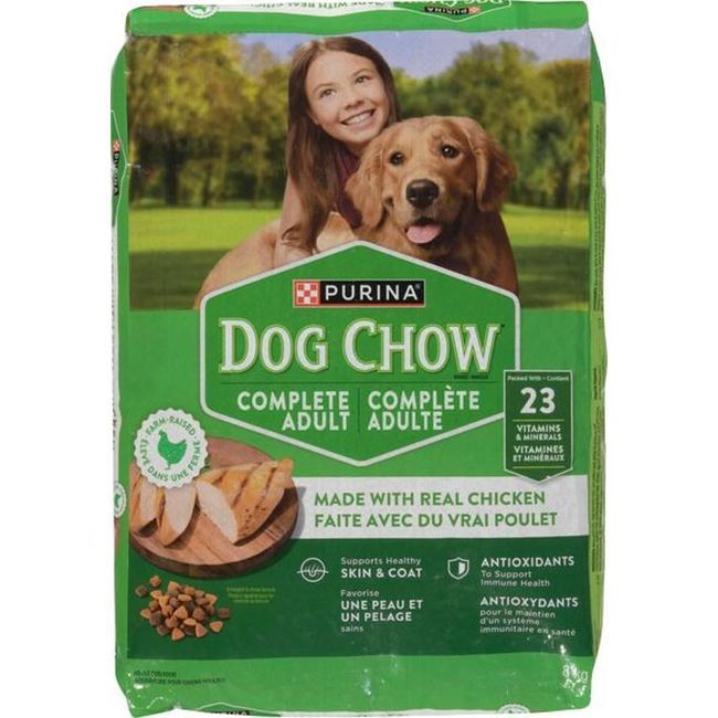 Dog Chow Chicken Complete Adult Dry Dog Food, 8 Kg