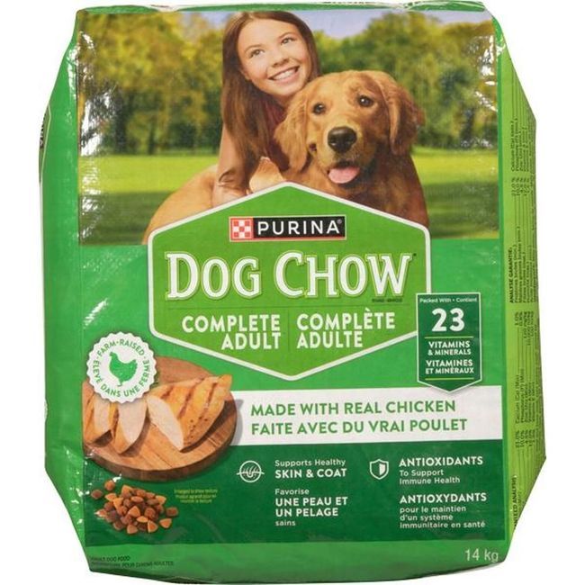 Dog Chow Chicken Complete Adult Dry Dog Food, 14 Kg