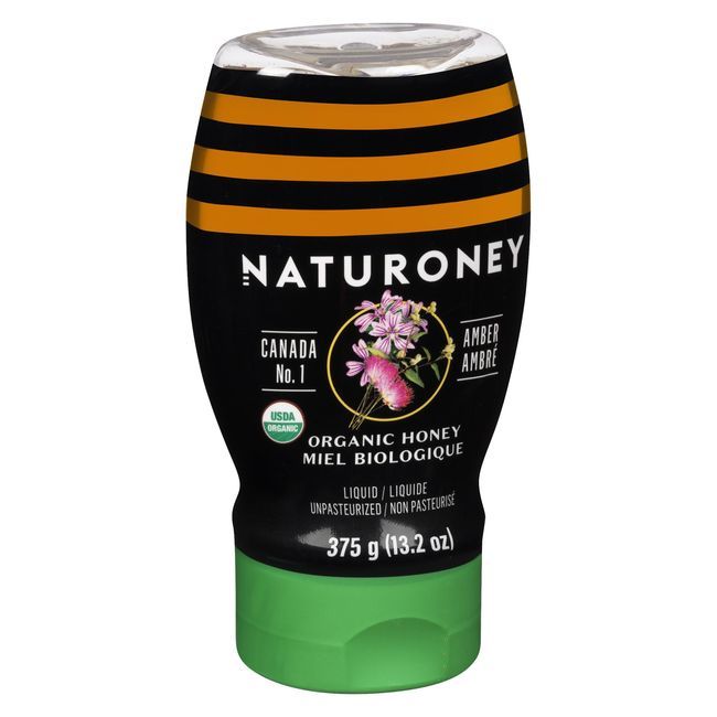 Naturoney Organic Honey, 375 G -- 12 Per Case