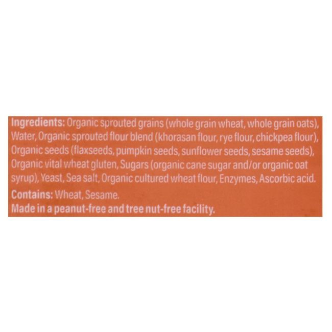 Silver Hills Bakery Full Seed Ahead Sprouted Wheat Bread, 680 G -- 8 Per Case