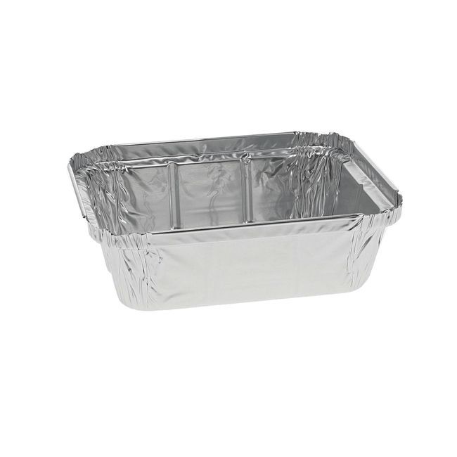 Pactiv Récipient Oblong En Aluminium, Capacité De 15,4 Oz -- 500 Par Caisse