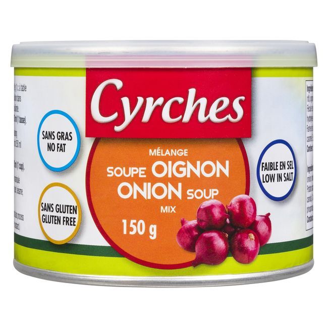 Cyrches Soupe À L'oignon, 150 G -- 6 Par Boîte