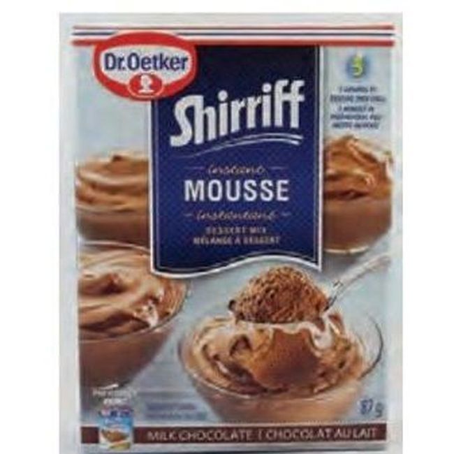 Dr. Oetker Milk Chocolate Mousse Mix, 87 G -- 12 Per Case