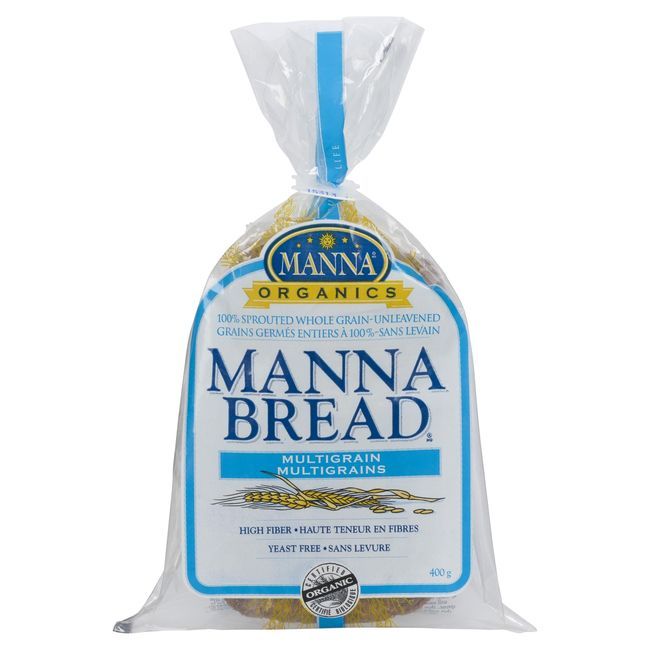 Manna Organics Sprouted Multigrain Bread, 400 G -- 8 Per Case