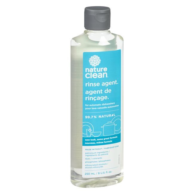 Nature Clean Rinse Agent Dishwasher, 250 Ml -- 12 Per Case