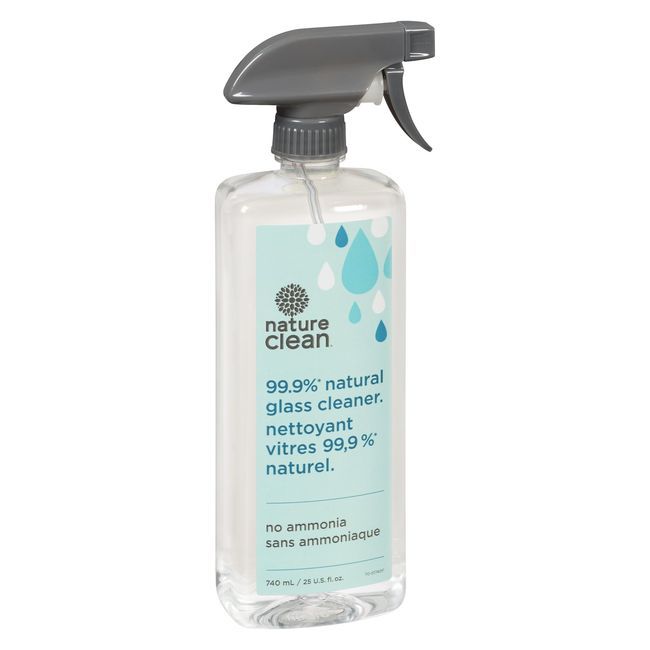 Nature Clean Glass Cleaner, 740 Ml -- 6 Per Case