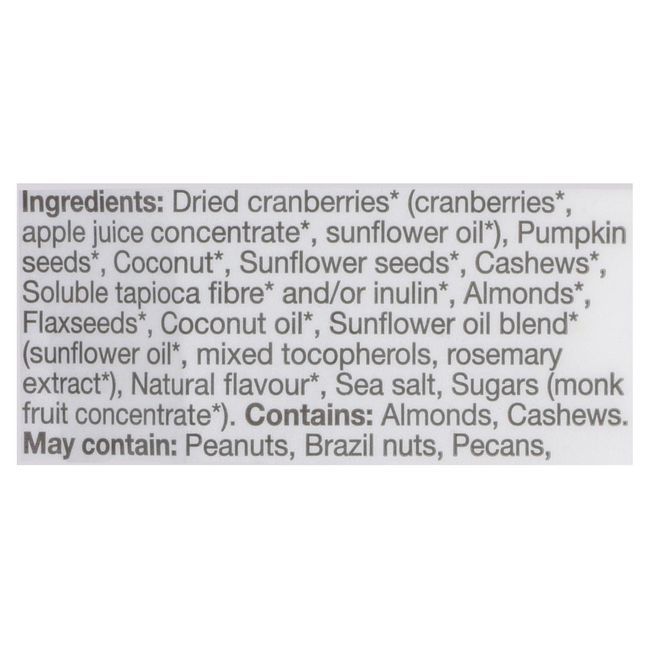 Taste Of Nature Organic Cranberry Grain Free Granola, 200 G -- 6 Per Case