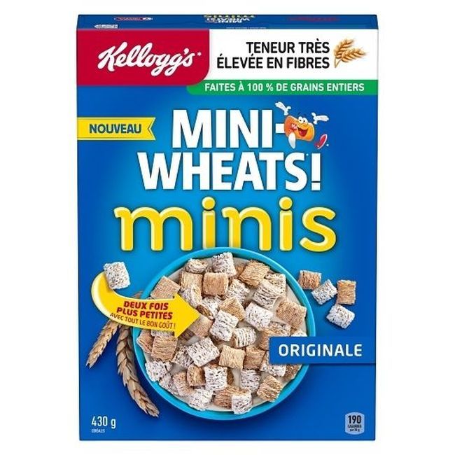 Mini Wheats Original Cereal, 430 G -- 10 Per Case