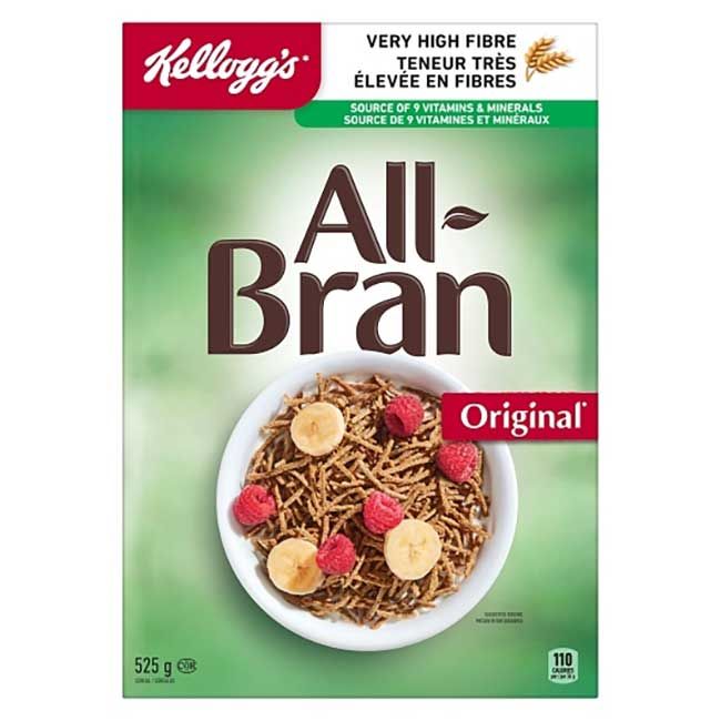 All-bran Original Cereal, 525 G -- 10 Per Case