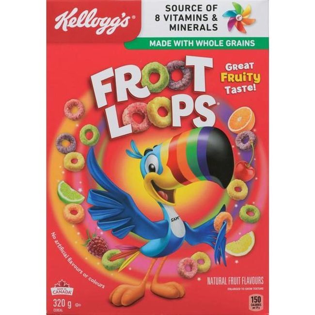 Froot Loops Céréales, 320 G -- 12 Par Boîte