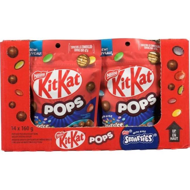 Kit Kat Barre De Chocolat Pop Smarties, 42 G -- 14 Par Boîte