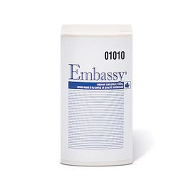 Embassy Serviette Pliée En Une Seule Pièce, 9 X 10,7 Po -- 16 Par Boîte