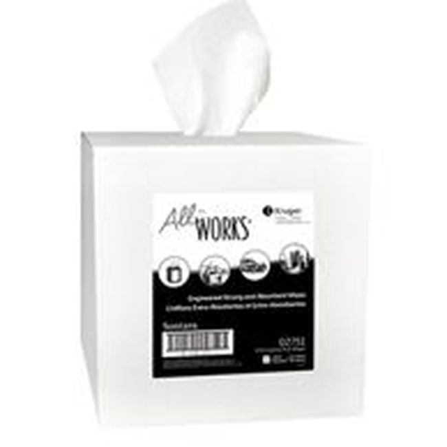 All Works Essuie-tout Perforé Bleu K70, 13,5 X 12 Po -- 600 Par Boîte