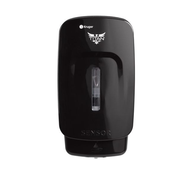 Titan Black Bold Automatic Foam Soap Dispenser, 4.06 X 9.57 X 5.12 In