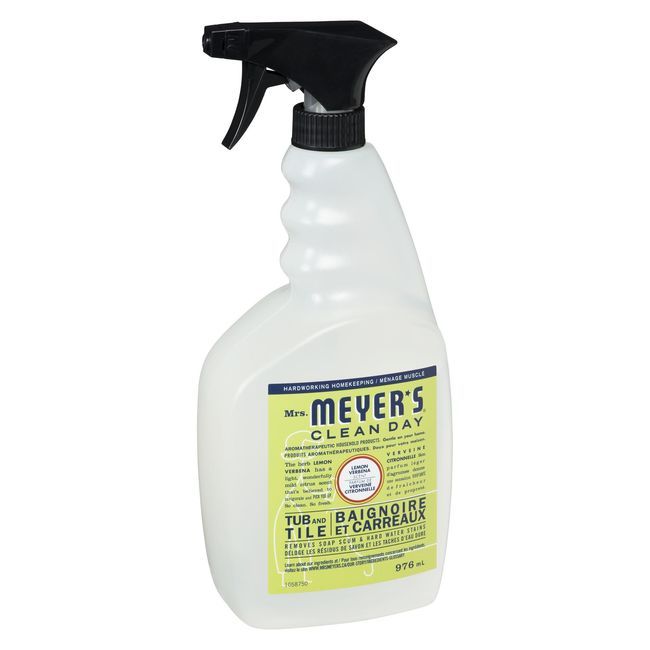 Mrs. Meyer's Clean Day Tub And Tile Cleaner Lemon Verbena, 946 Ml -- 6 Per Case