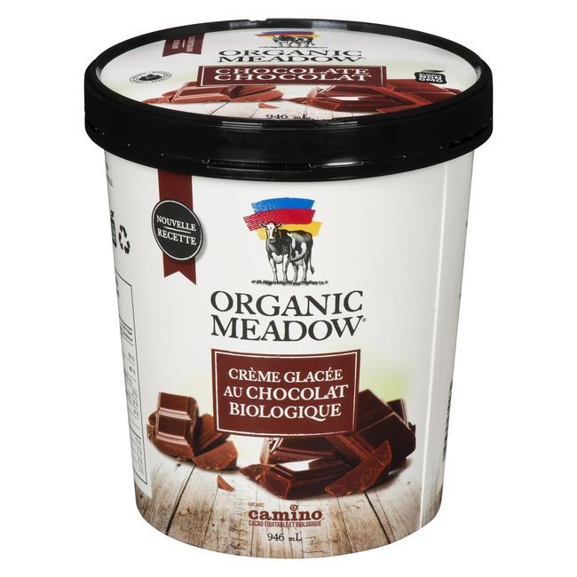 Organic Meadow Organic Chocolate Ice Cream, 946 Ml -- 6 Per Case