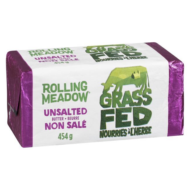 Rolling Meadow Beurre Non Salé, 454 G -- 15 Par Boîte