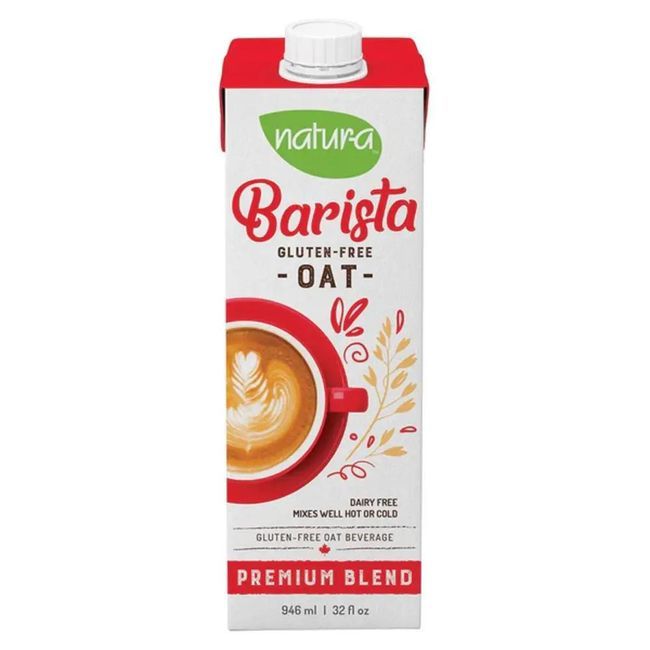 Natur A Boisson À L'avoine Sans Gluten Barista Premium Blend, 946 Ml -- 6 Par Boîte