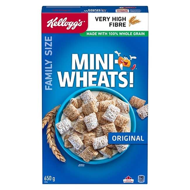 Mini Wheats Original Cereal, 650 G -- 10 Per Case