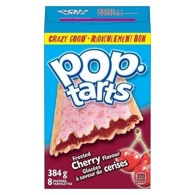 Pop-tarts Pâtisserie Aux Cerises Glacées, 384 G -- 12 Par Caisse