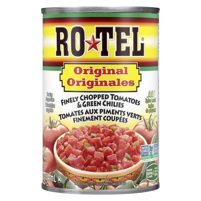 Rotel Tomates En Dés Biologiques Originales, 284 Ml -- 12 Par Boîte