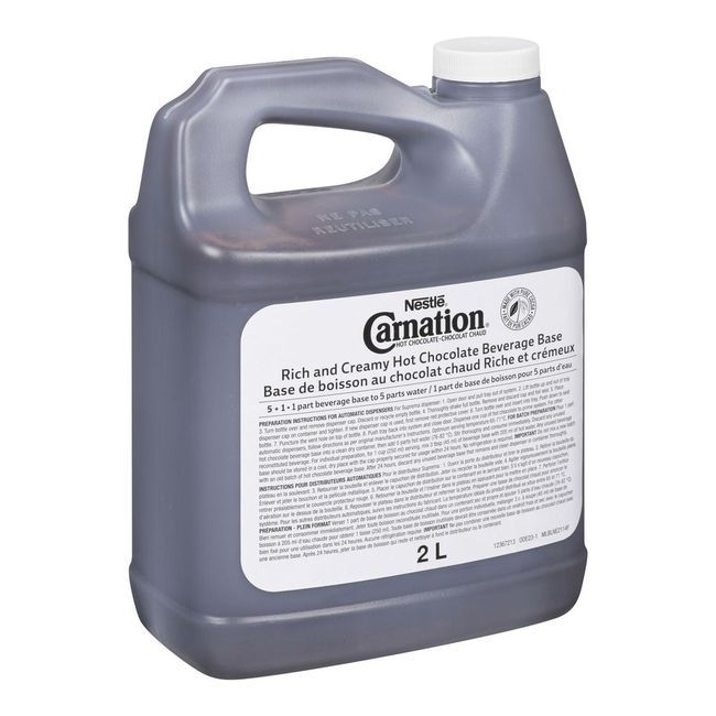 Carnation Rich And Creamy Hot Chocolate Beverage Base, 2 L -- 4 Per Case