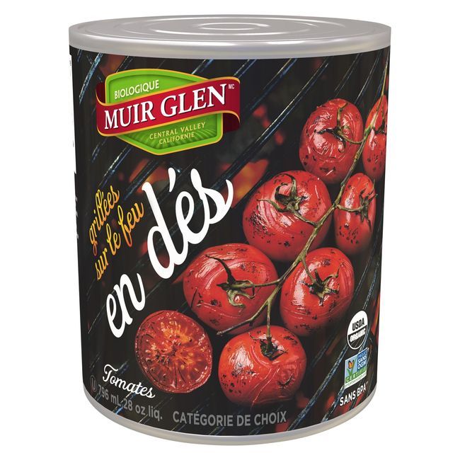 Muir Glen Organic Fire Roasted Diced Tomatoes, 796 Ml -- 12 Per Case