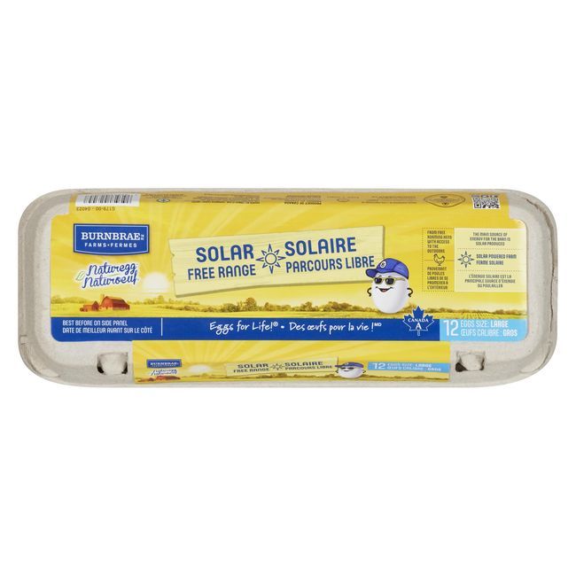 Burnbrae Farms Œufs Durs Eggs2go Omega 3, 12 Unités -- 15 Par Boîte