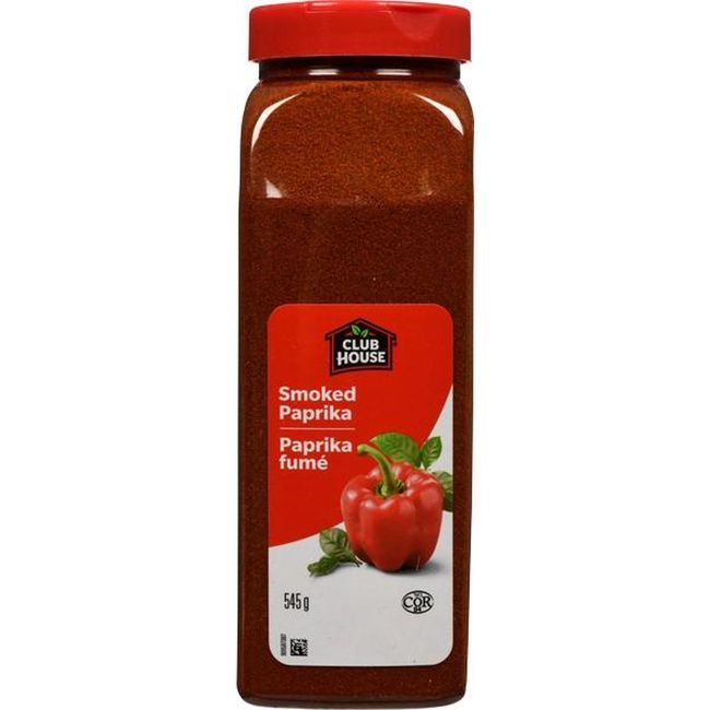 Club House Paprika Fumé, 545 G -- 12 Par Boîte