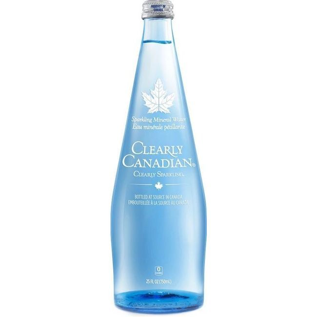 Clearly Canadian Clearly Sparkling Mineral Water, 750 Ml -- 12 Per Case