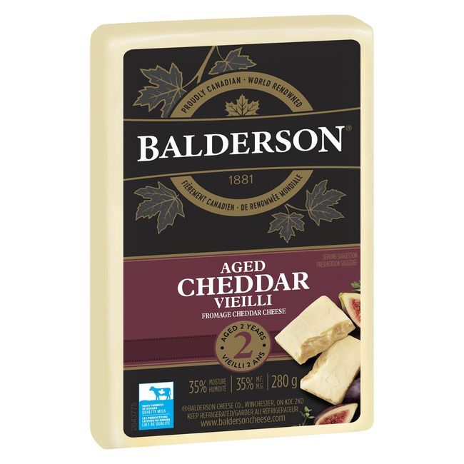 Balderson 2 Years Old Cheddar Cheese, 280 G -- 16 Per Case