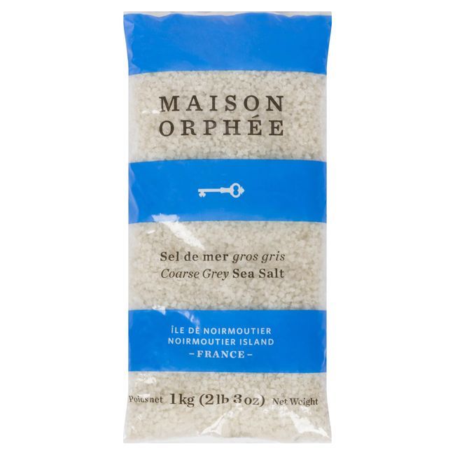 Maison Orphee Gros Sel Gris De Mer, 1 Kg -- 12 Par Boîte