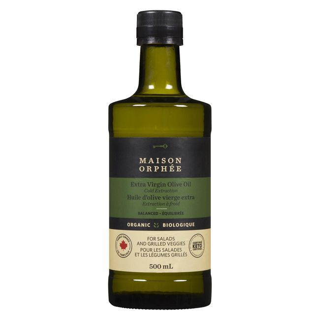 Maison Orphee Balanced Organic Extra Virgin Olive Oil, 500 Ml -- 6 Per Case