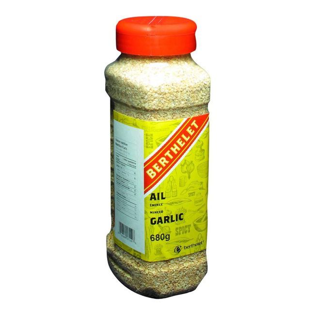 Berthelet Sliced Garlic, 680 G