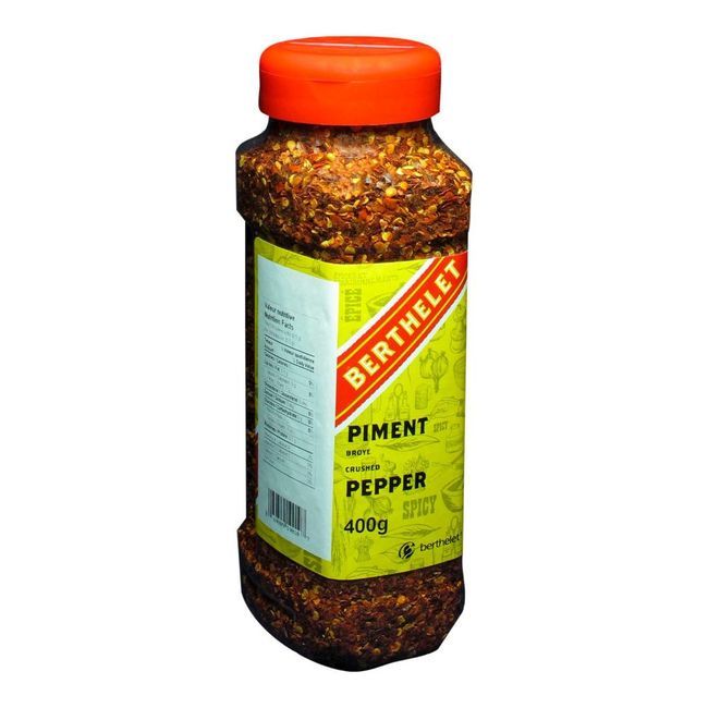 Berthelet Crushed Chili, 400 G