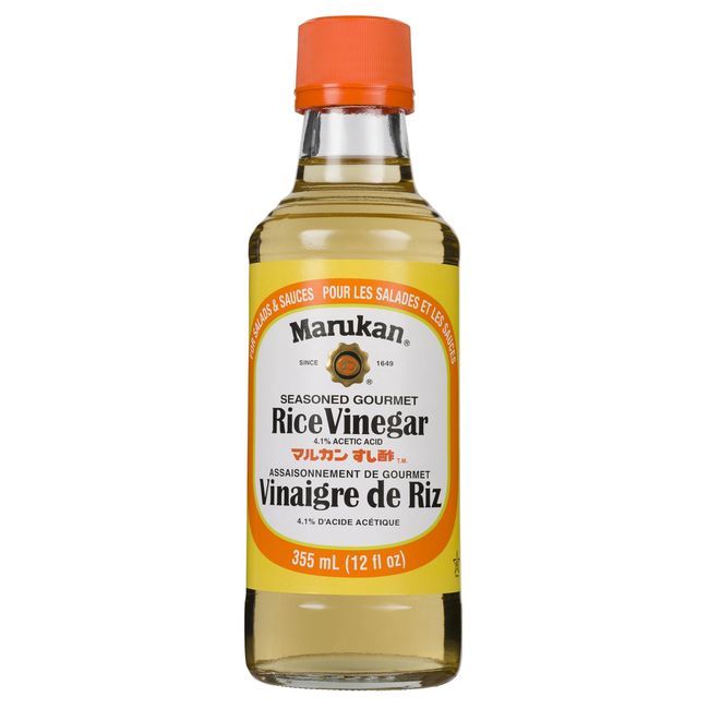 Marukan Vinaigre De Riz Gourmet Assaisonné, 355 Ml -- 6 Par Boîte