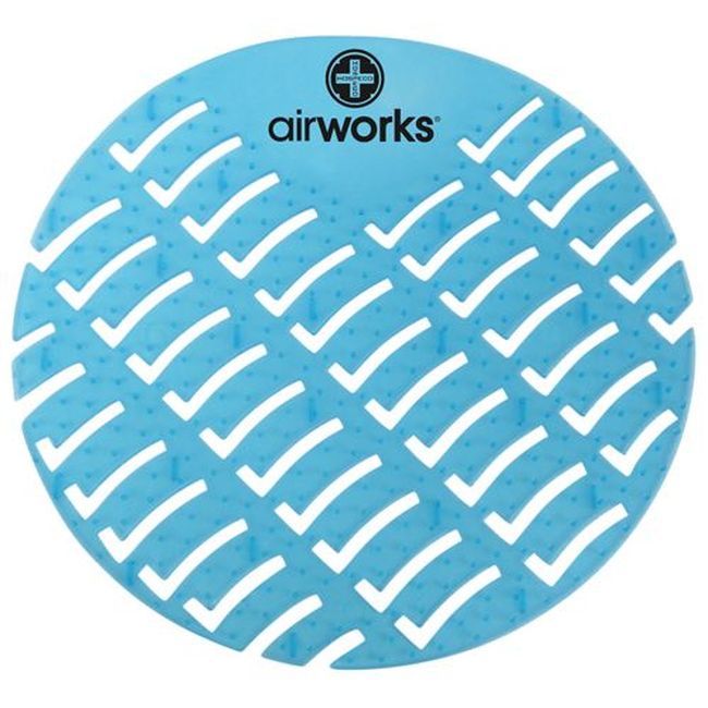 Airworks Eva Blue Urinal Screen -- 60 Per Case